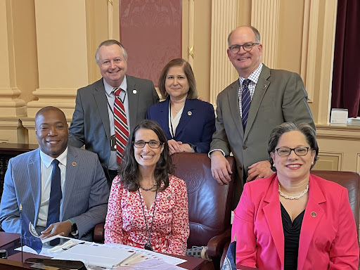 Senator McClellan with colleagues